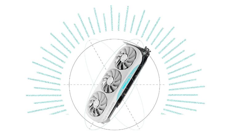 Zotac passe ses RTX 40 en blanc !