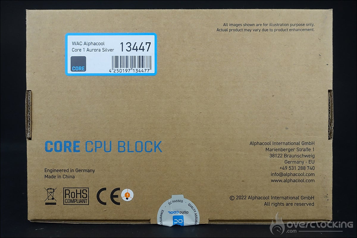 Le nouveau waterblock Alphacool Core 1 CPU