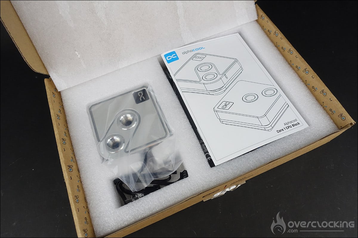 Le nouveau waterblock Alphacool Core 1 CPU