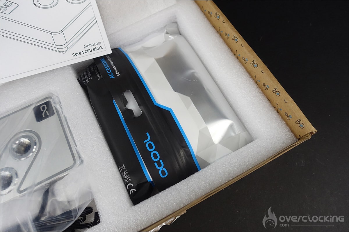 Le nouveau waterblock Alphacool Core 1 CPU