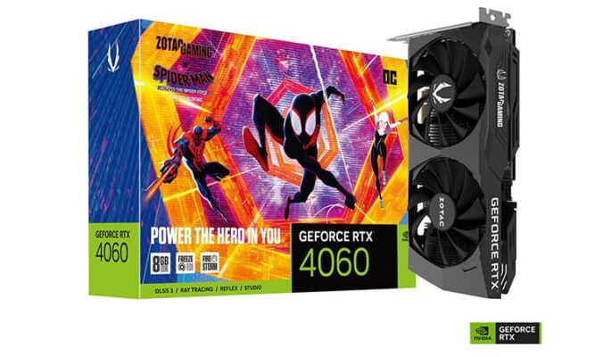 Zotac RTX 4060 Spider Man