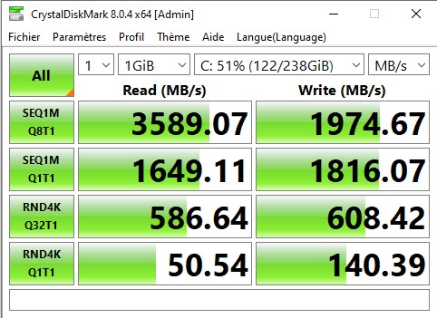 Asus ExpertCenter PN64 - SSD