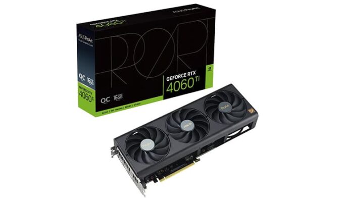 Asus RTX 4060 Ti ProArt