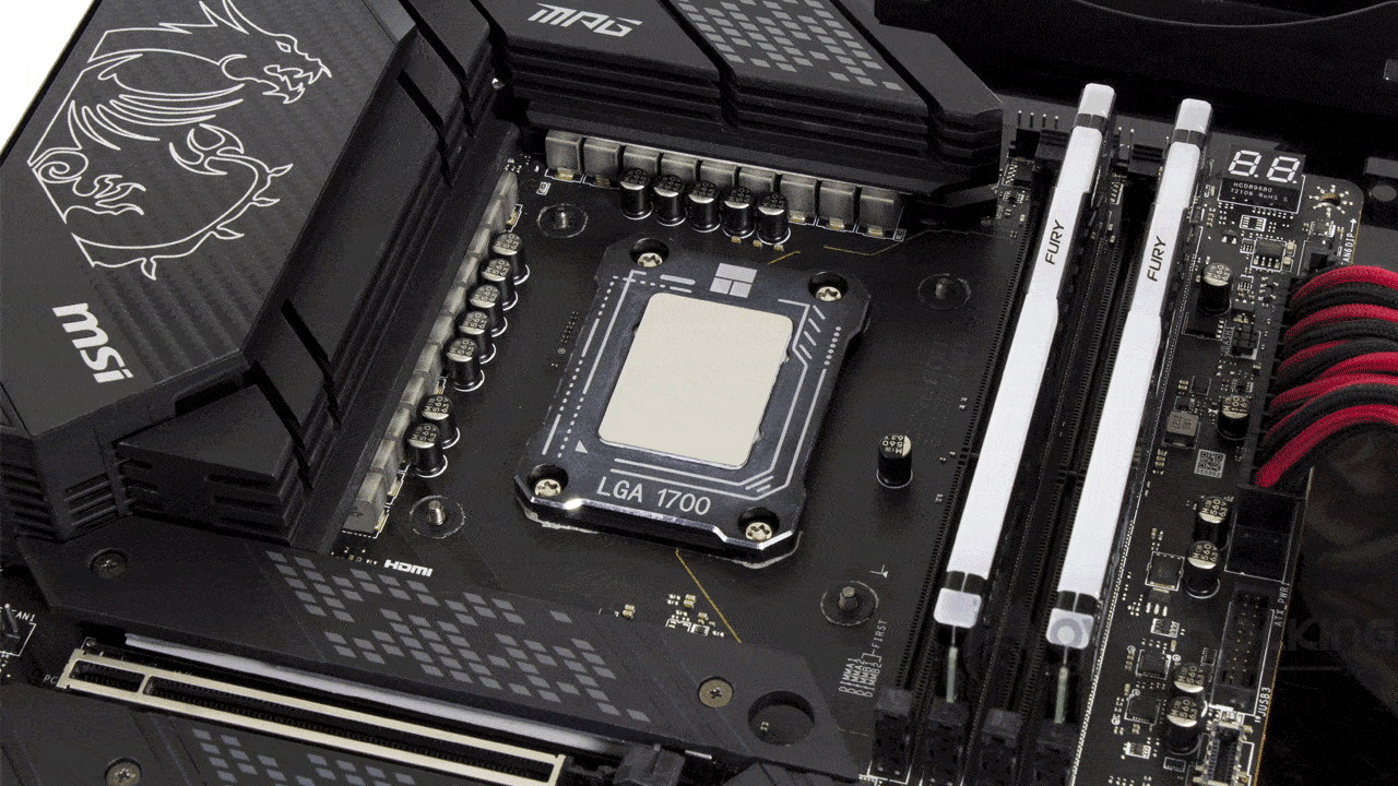 Cooler Master MA824 Stealth montage Intel