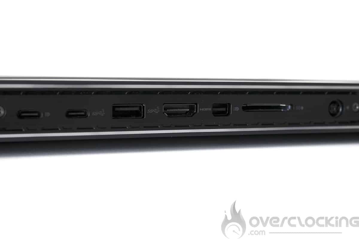 Dell Alienware M16 R1 AMD - IO arrière