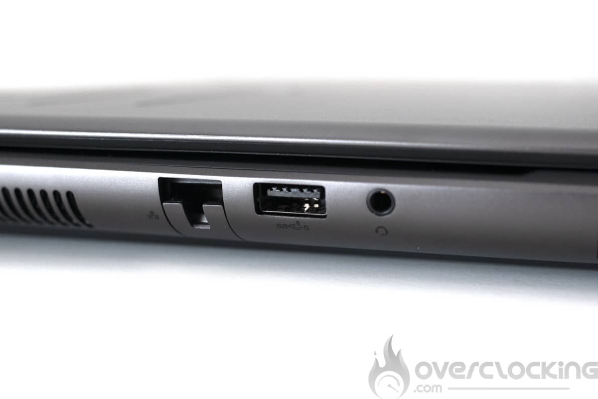 Dell Alienware M16 R1 AMD - IO gauche