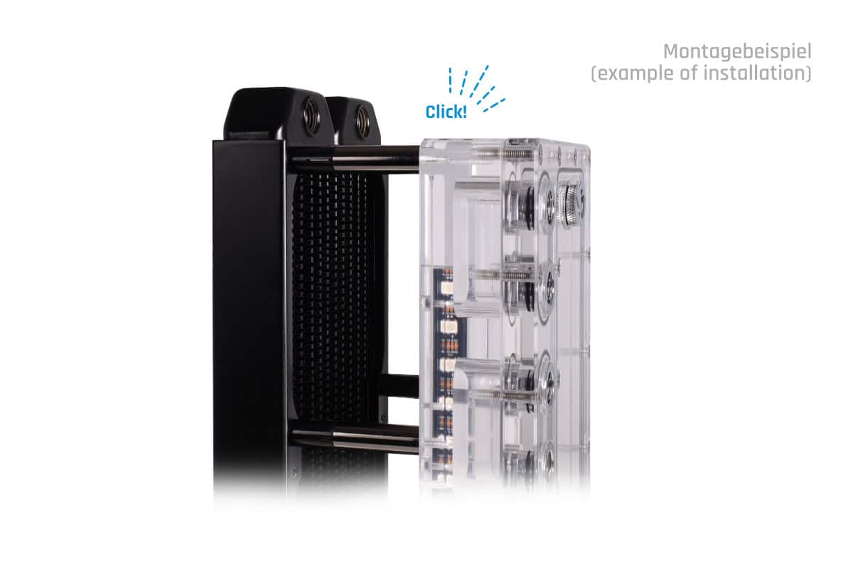 Le kit de montage Core Push d'Alphacool