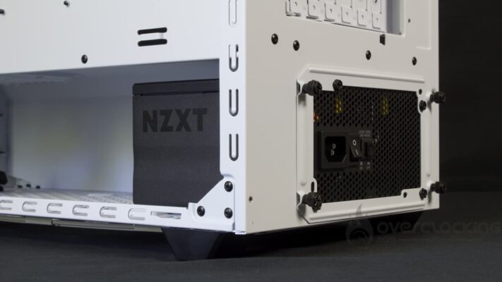 be quiet! Shadow Base 800 DX White montage alimentation