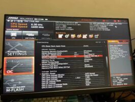 Core i7 14700K Bios MSI