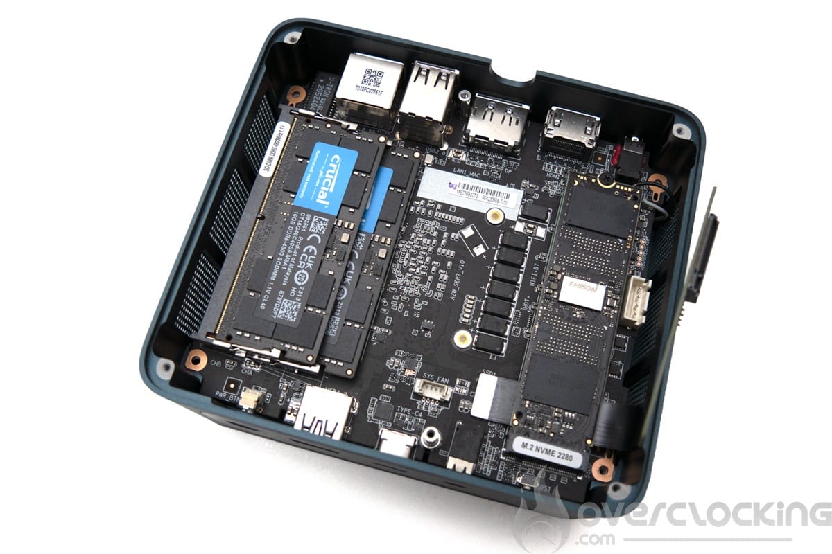 beelink ser6 max - intérieur