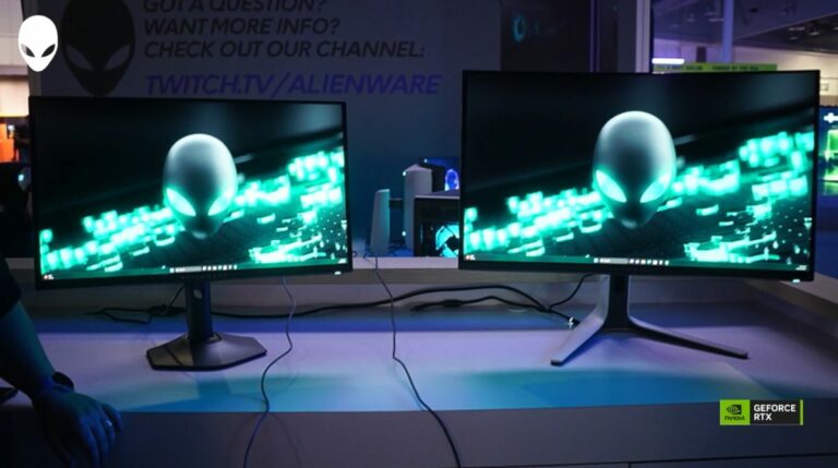 Alienware QD-OLED 4K 240 Hz et QHD 360 Hz