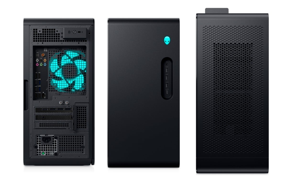 Dell Alienware Aurora R16 - Arrière, façade, dessus