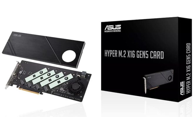 Asus Hyper M.2 x16 Gen5