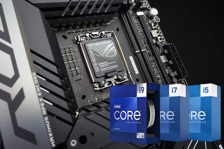 Test : Intel 13e Gen sur la ROG Maximus Z790 APEX Encore