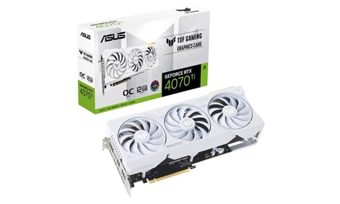 RTX 4070 Ti TUF Gaming White