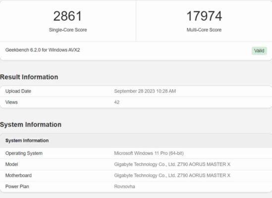 Intel Core i5 14600K OC