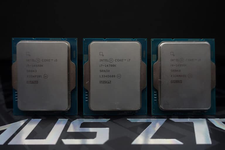 Test : Intel i9-14900K, i7-14700K et i5-14600K
