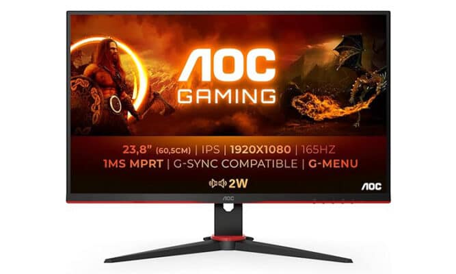Ecran AOC Gaming 24G2SPAE