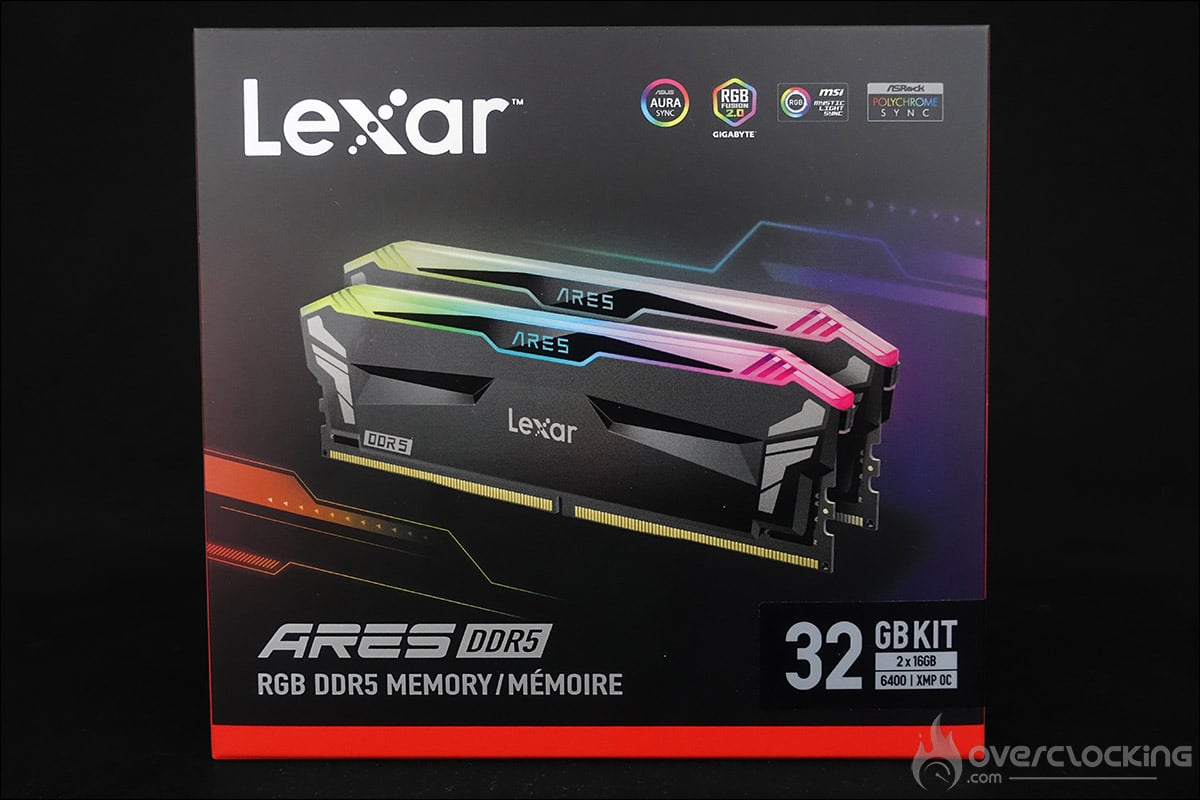 Le kit mémoire DDR5 Mexar ARES 6400 CL32