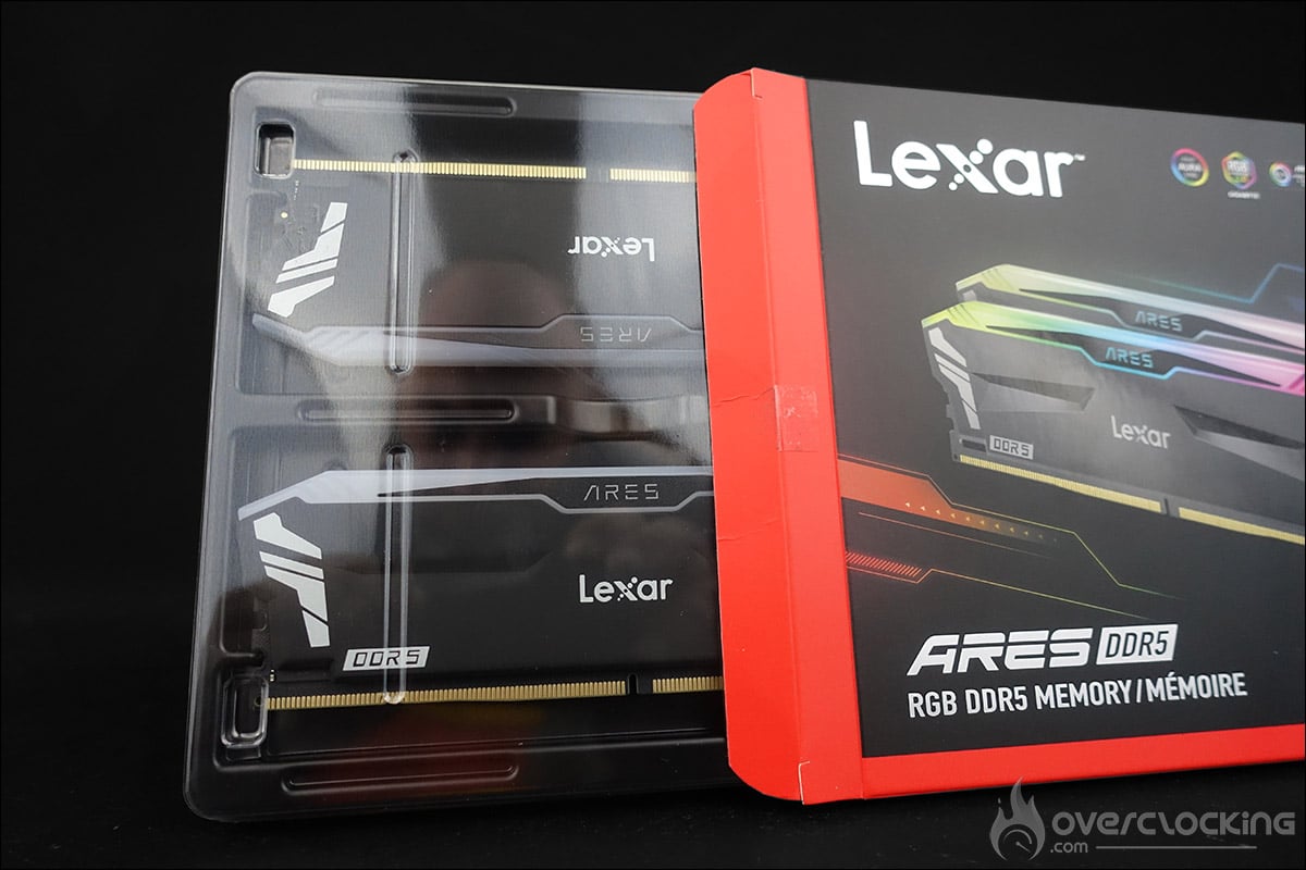 Le kit mémoire DDR5 Mexar ARES 6400 CL32