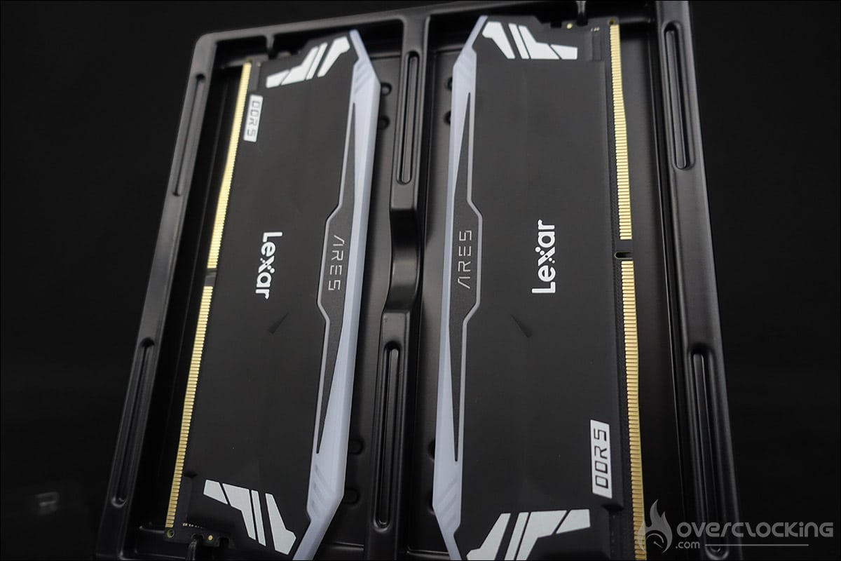 Le kit mémoire DDR5 Mexar ARES 6400 CL32