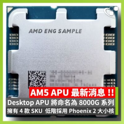 AMD Ryzen 8000G eng. sample