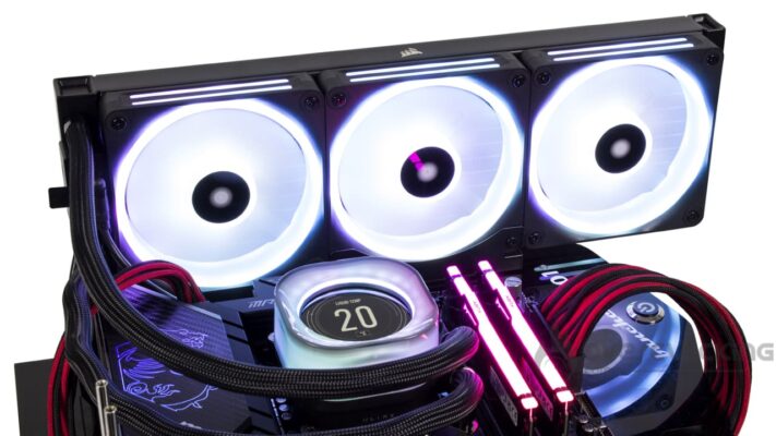 Corsair iCUE Link H150i LCD protocole