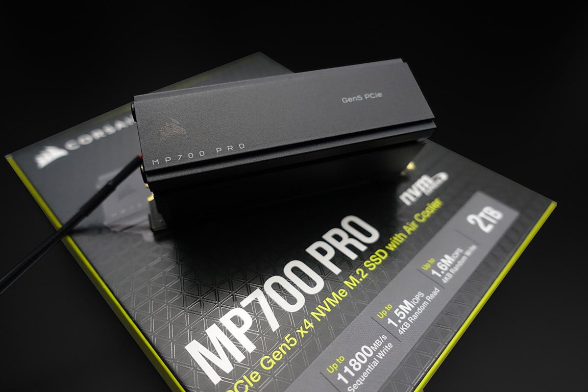 CORSAIR Lance Le SSD MP700 PRO XT • Pause Hardware