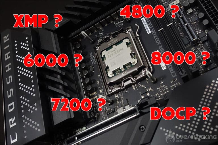 ROG X670E Gene et DDR5 à 8000 MT/s, c&rsquo;est possible