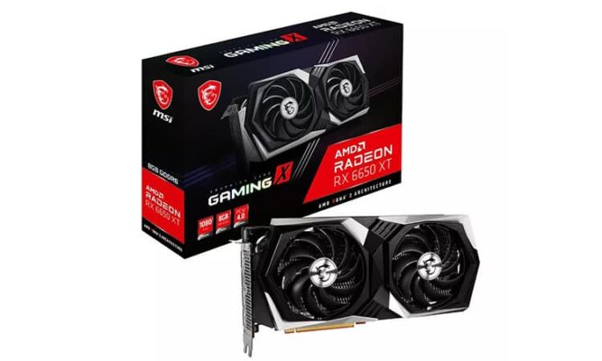 MSI RX 6650 XT Gaming X