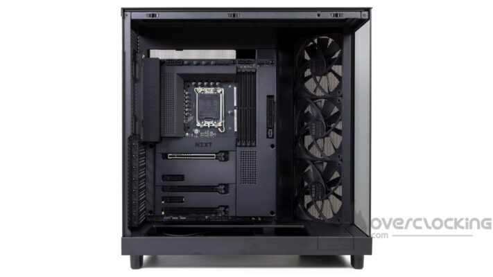NZXT H6 Flow montage carte mère