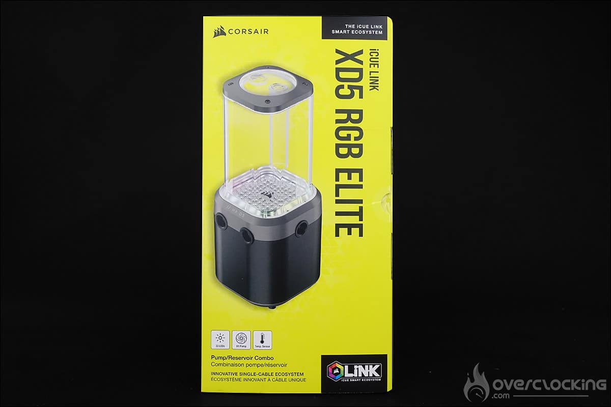 La pompe Corsair XD5 RGB Elite