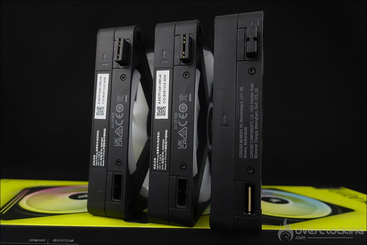 Les ventilateurs Corsair QX120 RGB iCUE Link