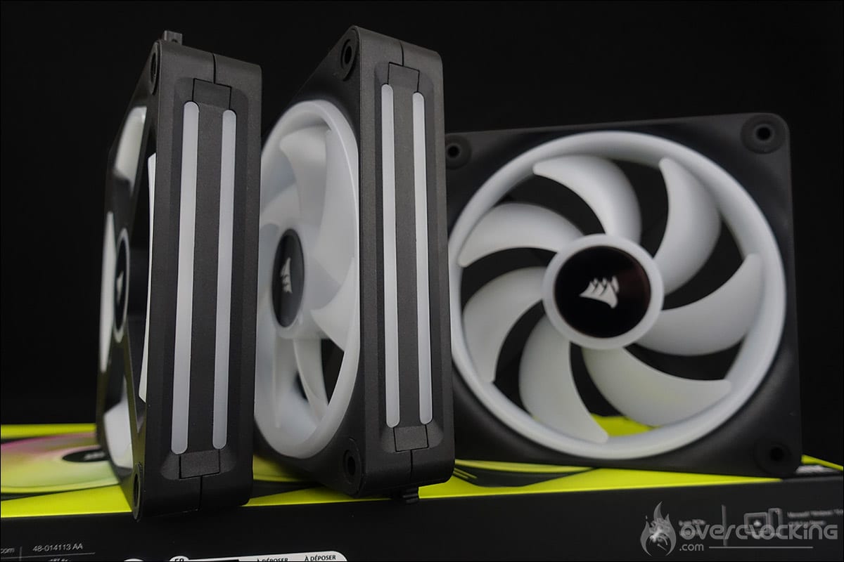 Les ventilateurs Corsair QX120 RGB iCUE Link
