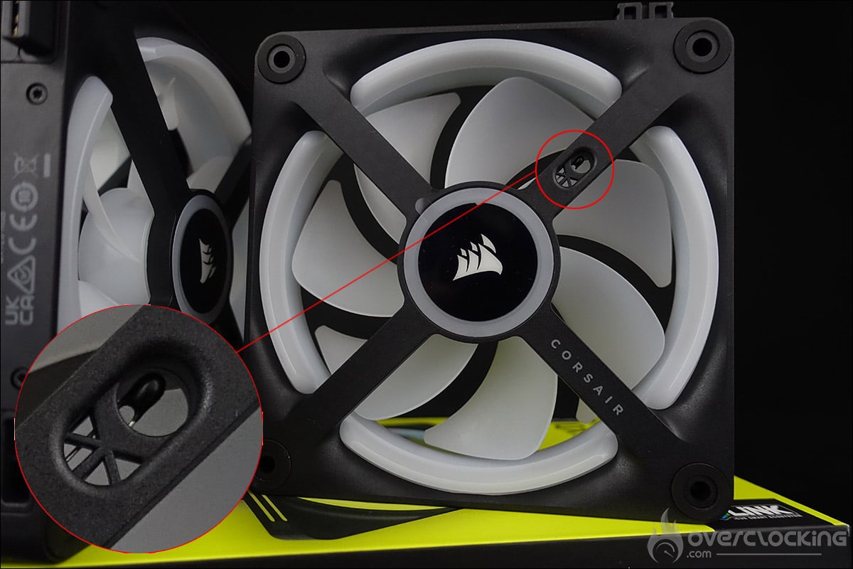Les ventilateurs Corsair QX120 RGB iCUE Link