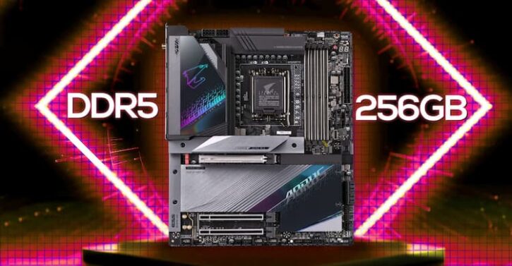 256 Go de RAM Gigabyte