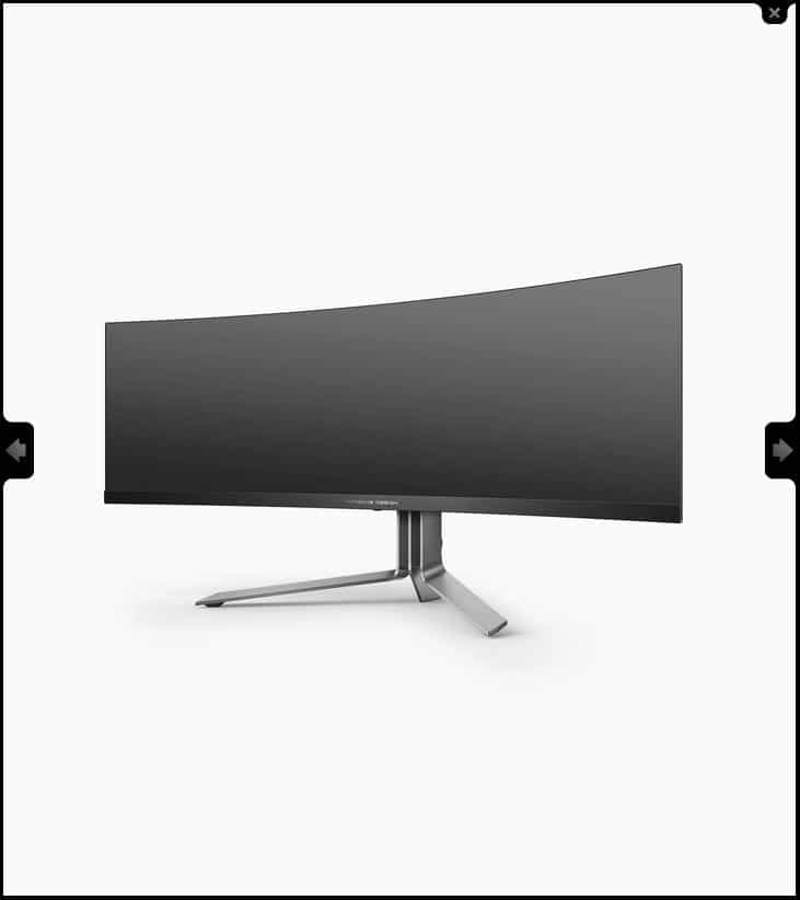 AOC Agon PD49 : Porsche Design QD-OLED de 49 pouces