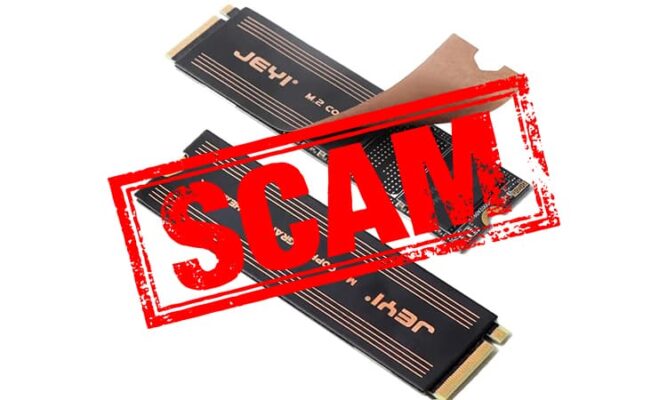 Dissipateurs M.2 scams