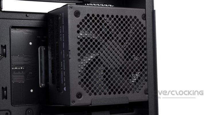 NZXT H6 Flow montage alimentation