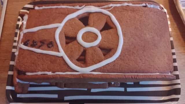 Il cuisine une carte graphique en pain d&rsquo;épices !