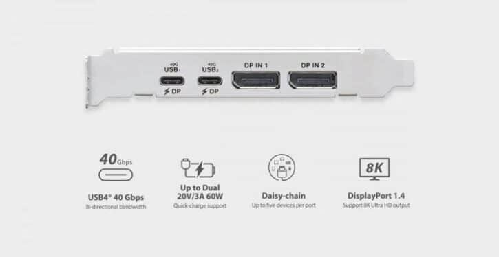 ASUS USB4 PCIE GEN4