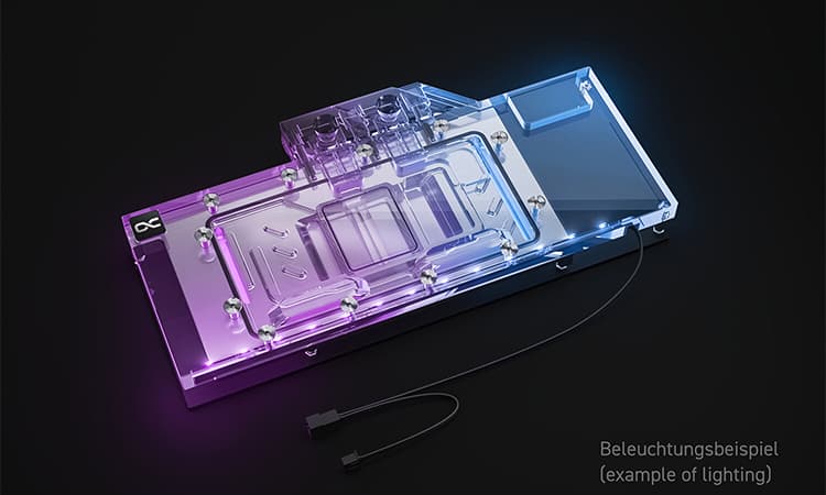 Un petit waterblock pour la RX 7800 XT de ref chez Alphacool !