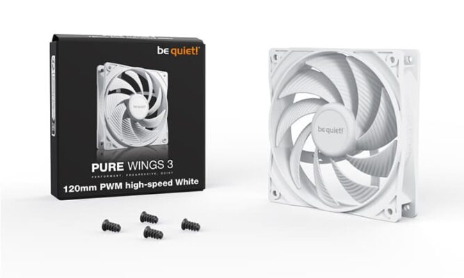 be quiet! Pure Wings 3 white