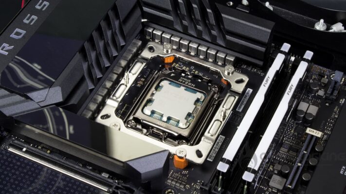 DeepCool AK400 Digital WH montage AMD 1
