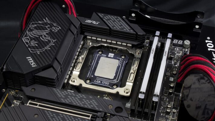 DeepCool AK400 Digital WH montage Intel 1