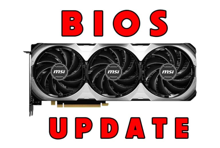 MSI met à jour le BIOS de ses RTX 4070 Ti SUPER