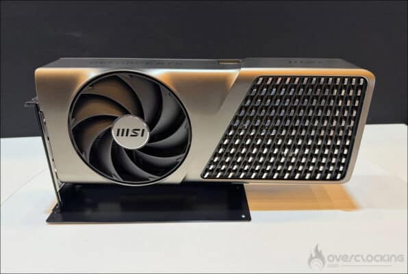 La MSI RTX 4080 SUPER 16GB EXPERT X au CES 2024