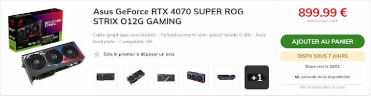 RTX 4070 Super Strix