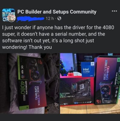 ASUS RTX 4080 Super Strix