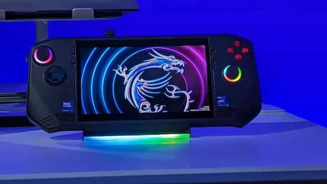 La console MSI Claw lancée en Avril, ses prix ont fuité